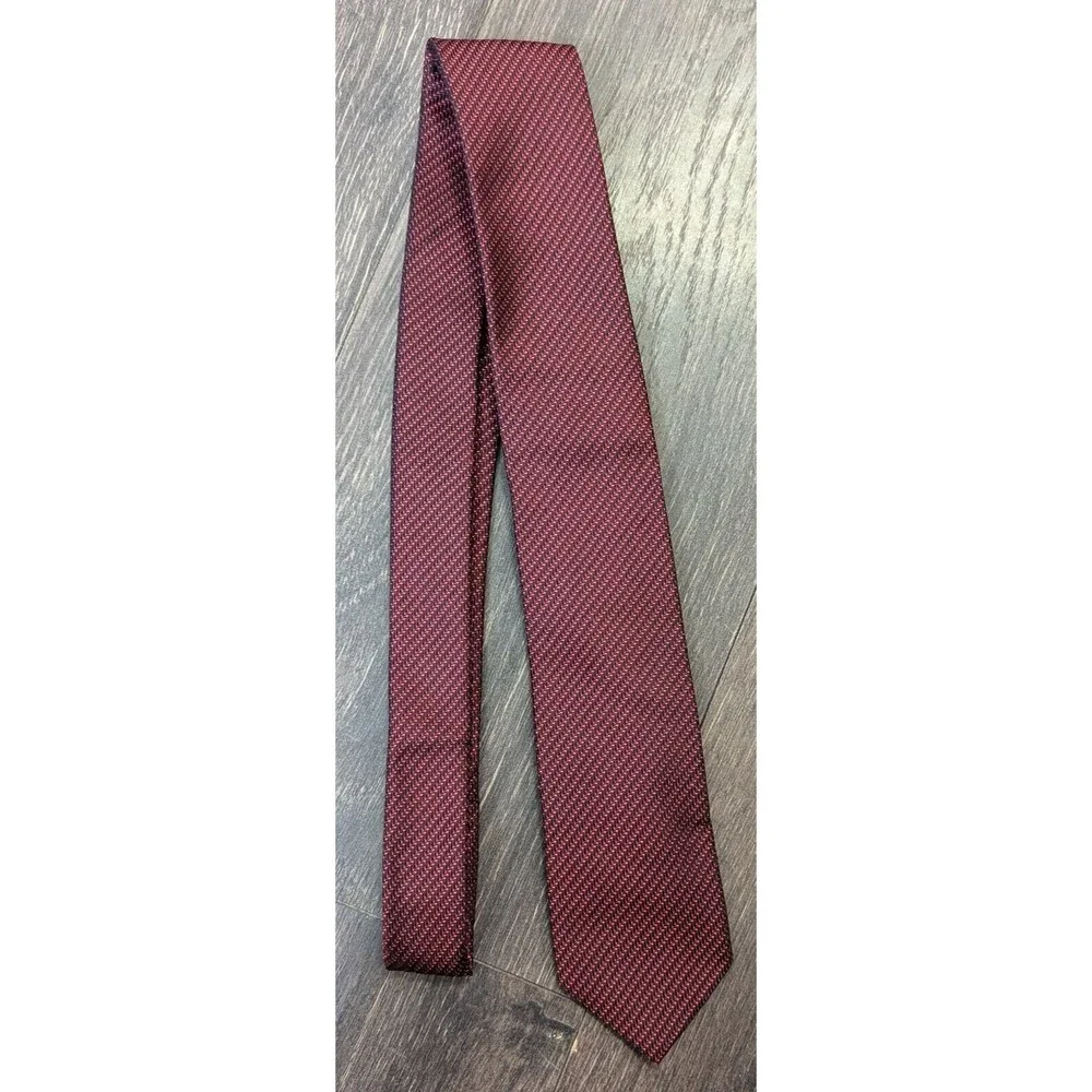 Murano Red 100% Silk Men’s Neck Tie (53m)